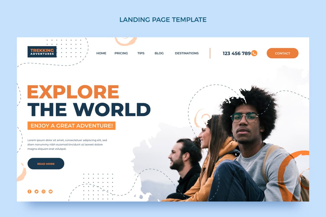 Landing page